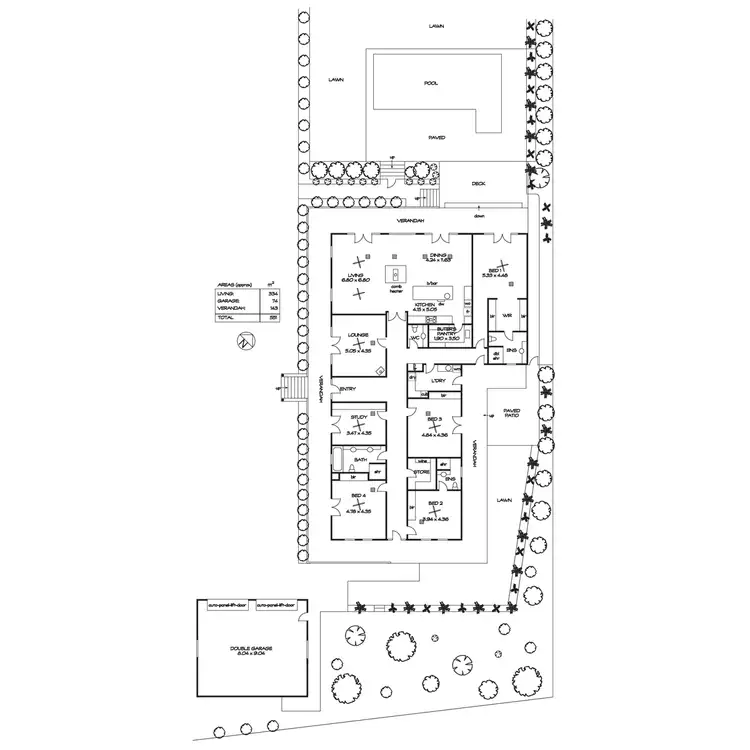 Floorplan of Homely house listing, 39 Braeside Road, Stirling SA 5152