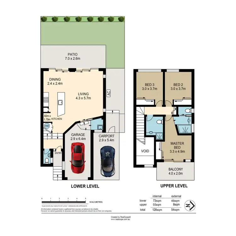 Floorplan of Homely townhouse listing, 4/1 Sovereign Street, Indooroopilly QLD 4068