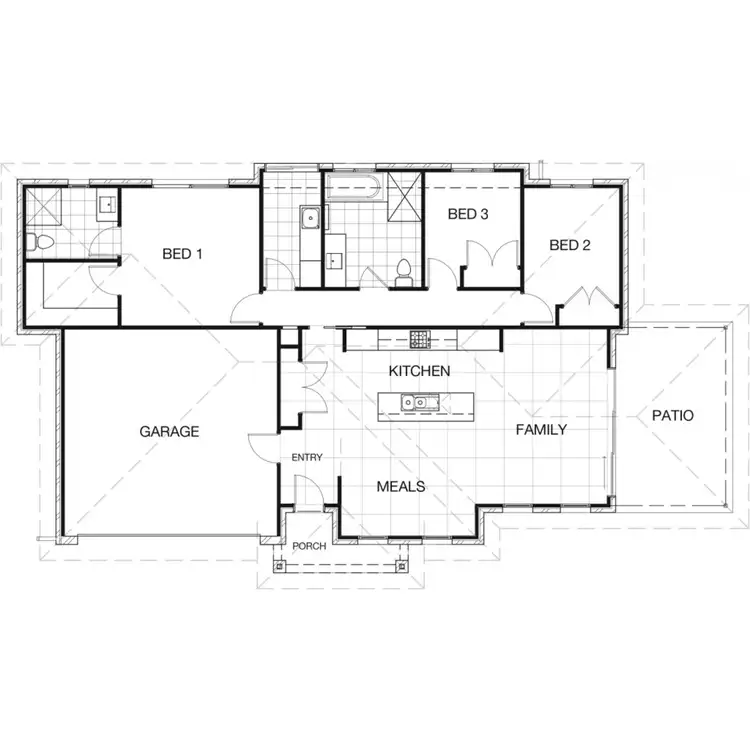 Floorplan of Homely unit listing, 4/11 Darcy Drive, Boorooma NSW 2650