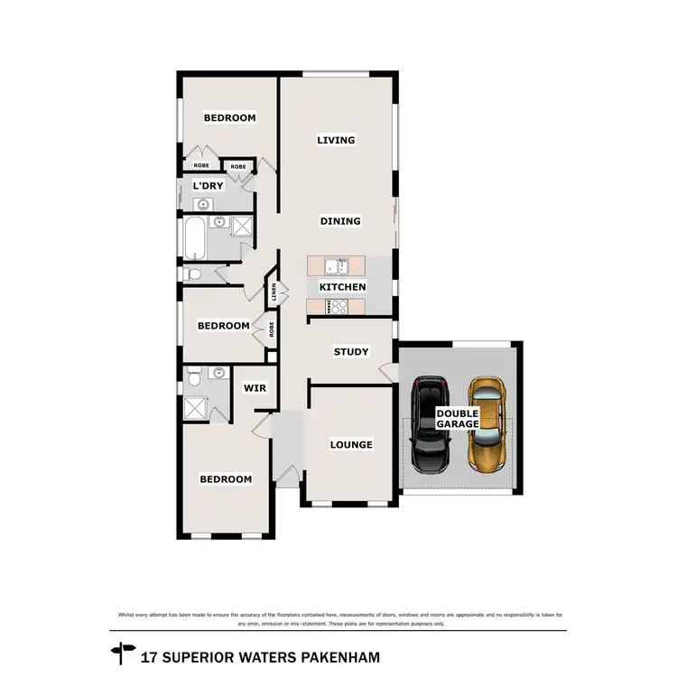 Floorplan of Homely house listing, 17 Superior Waters, Pakenham VIC 3810