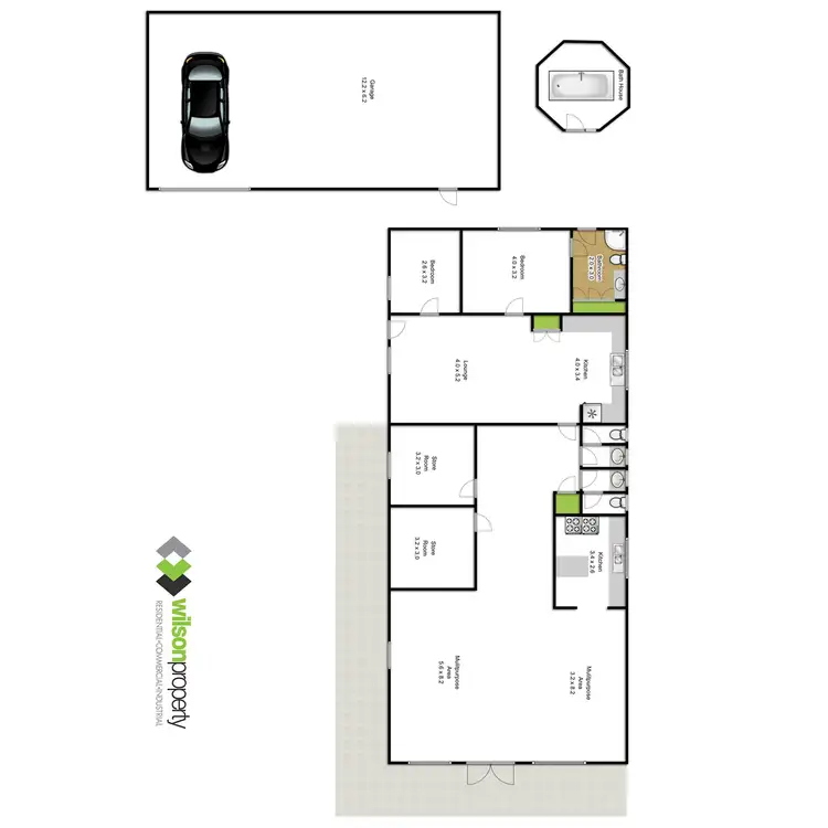 Floorplan of Homely house listing, 85 Prince Street, Rosedale VIC 3847