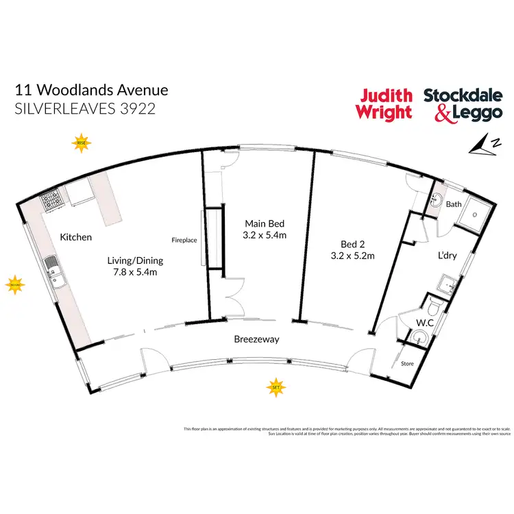 Floorplan of Homely house listing, 11 Woodlands Avenue, Silverleaves VIC 3922
