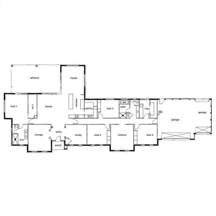Floorplan of Homely house listing, 5 Hinchinbrook Court, Thurgoona NSW 2640