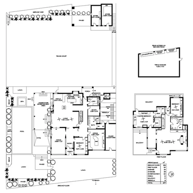 Floorplan of Homely house listing, 411 The Esplanade, Henley Beach SA 5022