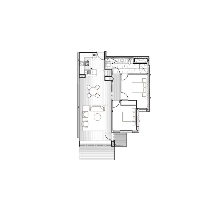 Floorplan of Homely apartment listing, 1/313 High Street, Ashburton VIC 3147