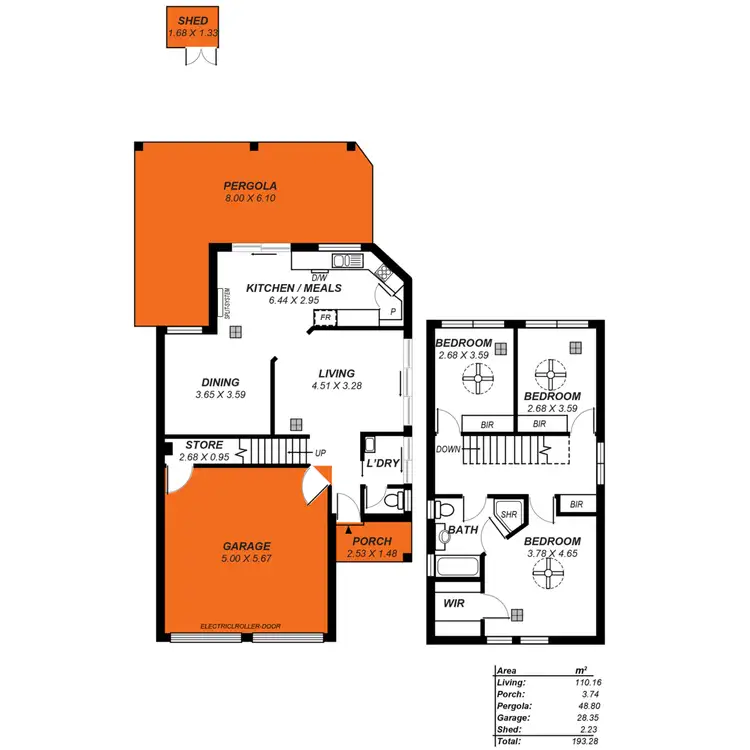 Floorplan of Homely townhouse listing, 9b Sewell Avenue, Payneham SA 5070