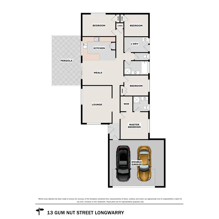 Floorplan of Homely house listing, 13 Gum Nut Street, Longwarry VIC 3816