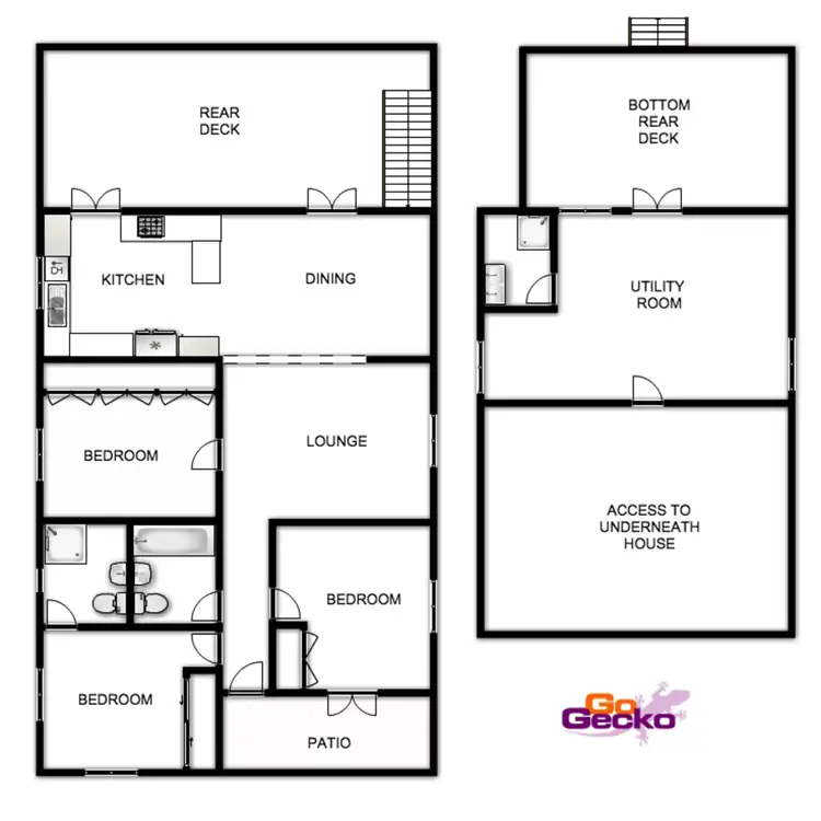 Floorplan of Homely house listing, 106 Arthur Terrace, Red Hill QLD 4059