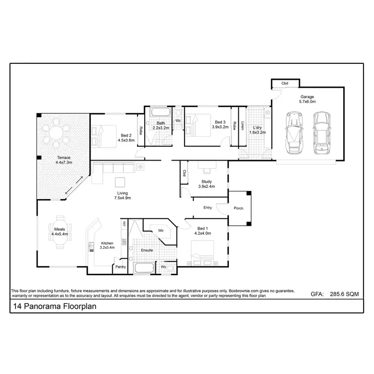 Floorplan of Homely house listing, 14 Panorama Drive, Beaudesert QLD 4285