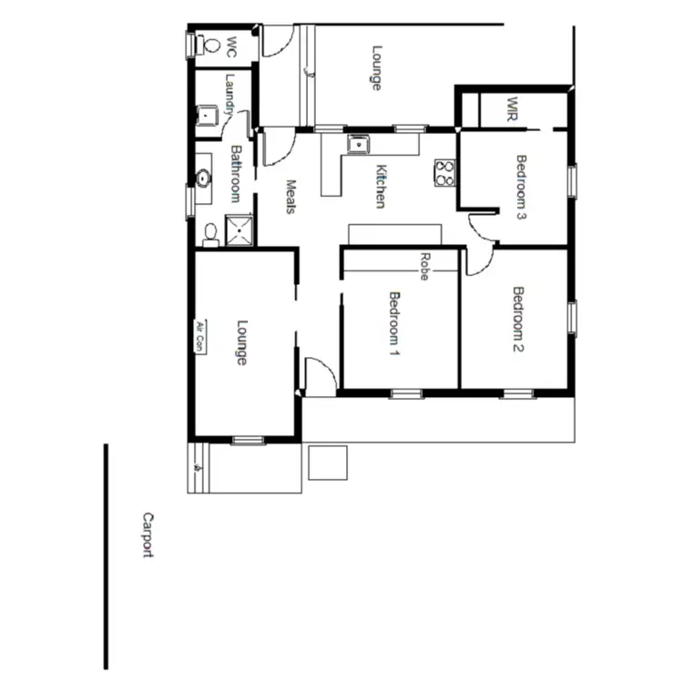 Floorplan of Homely house listing, 17 Conroy Street, Port Augusta SA 5700