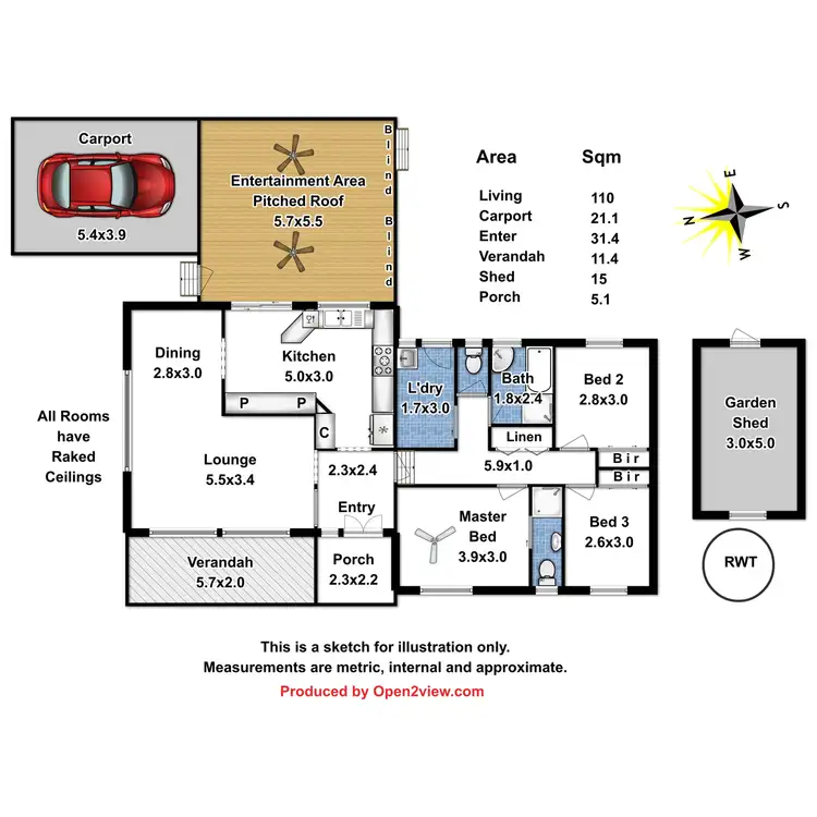 Floorplan of Homely house listing, 30 McKenzie Crescent, Gulfview Heights SA 5096