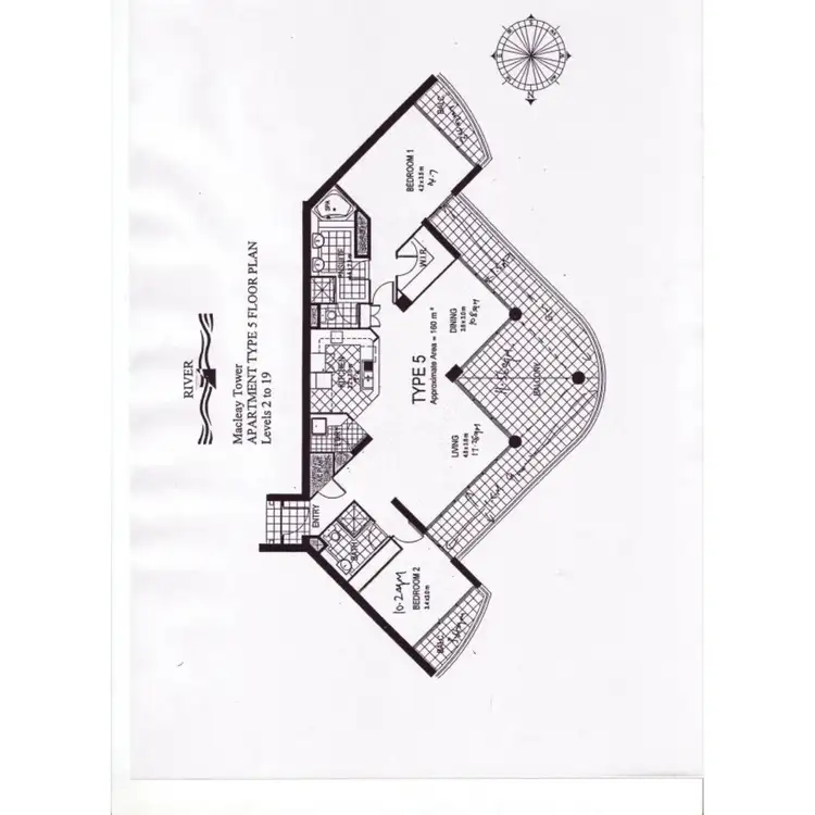 Floorplan of Homely apartment listing, 69/8 Goodwin Street, Kangaroo Point QLD 4169