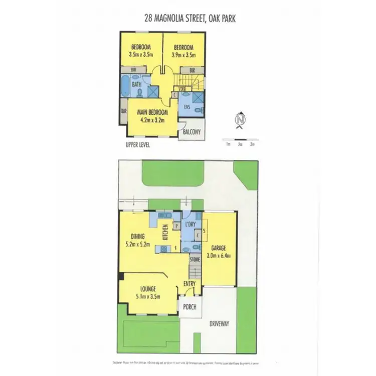 Floorplan of Homely house listing, 28 Magnolia Street, Oak Park VIC 3046