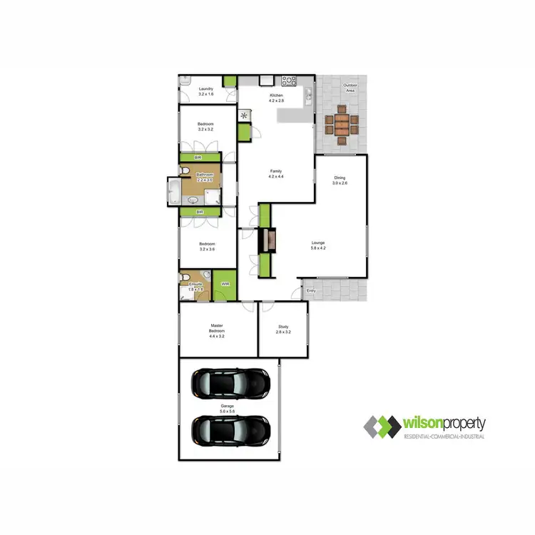 Floorplan of Homely house listing, 14 Patricia Court, Traralgon VIC 3844