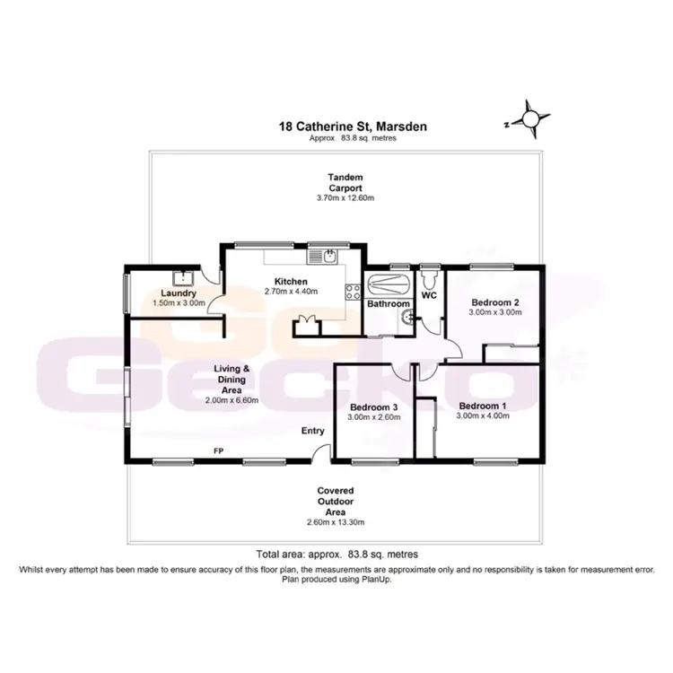 Floorplan of Homely house listing, 18 Catherine Street, Marsden QLD 4132