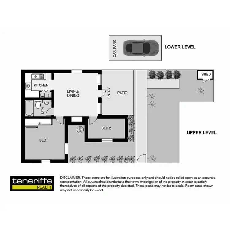 Floorplan of Homely apartment listing, 265 Harcourt Street, Teneriffe QLD 4005