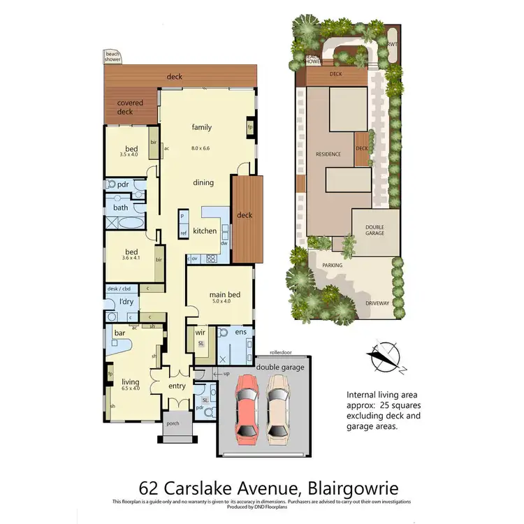 Floorplan of Homely house listing, 62 Carslake Avenue, Blairgowrie VIC 3942