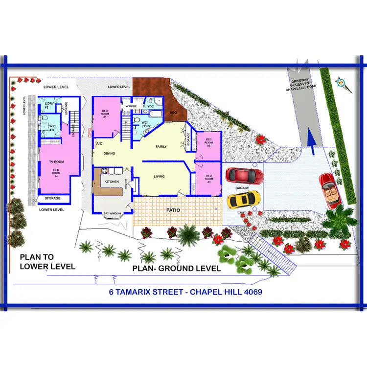 Floorplan of Homely house listing, 6 Tamarix Street, Chapel Hill QLD 4069