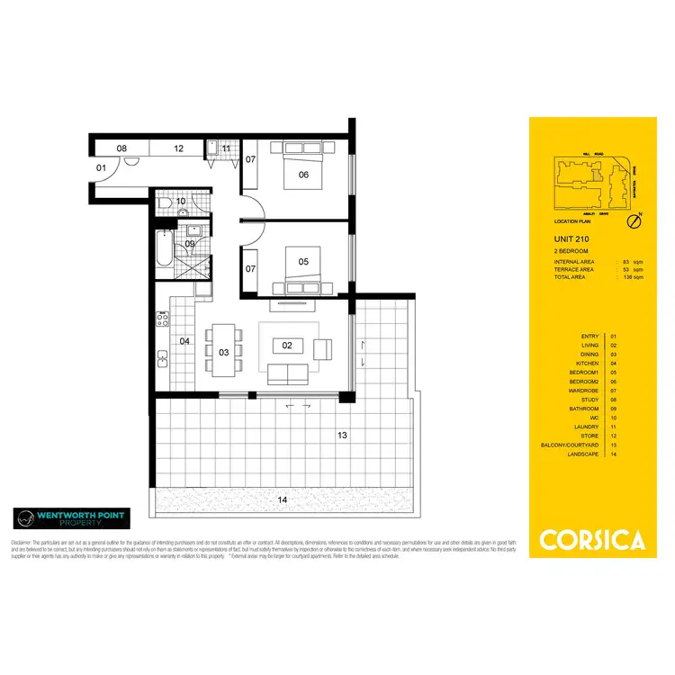 Floorplan of Homely apartment listing, 210/27 Hill Road, Wentworth Point NSW 2127