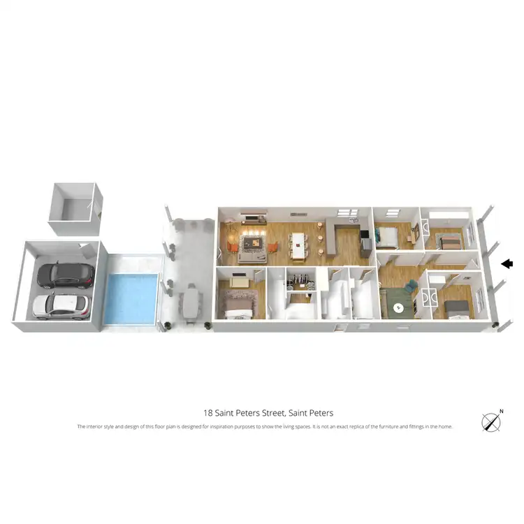 Floorplan of Homely house listing, 18 St Peters Street, St Peters SA 5069