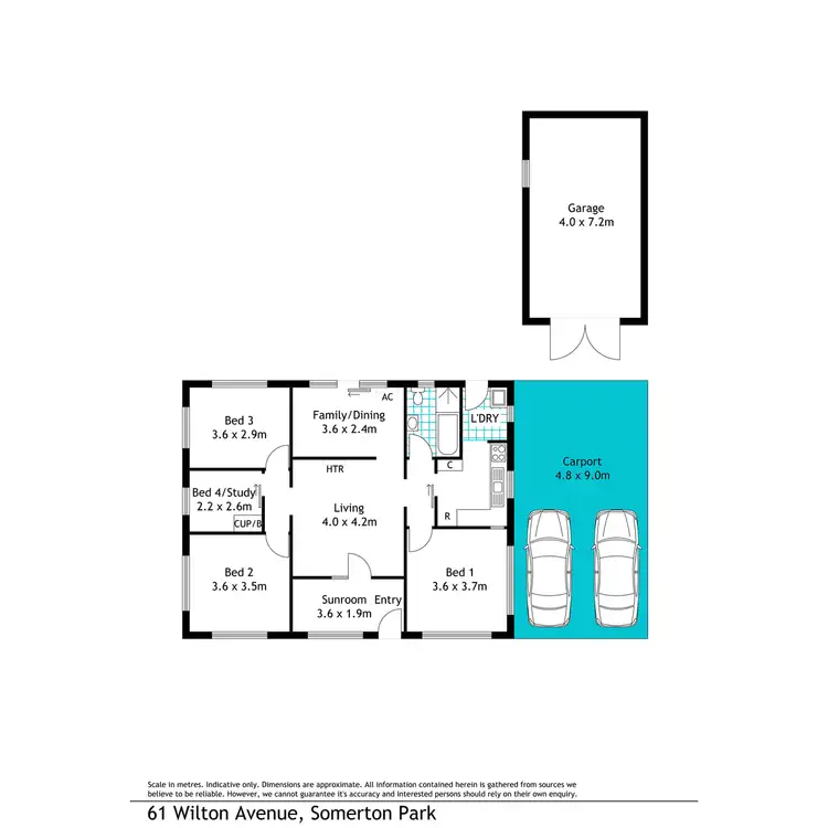 Floorplan of Homely house listing, 61 Wilton Avenue, Somerton Park SA 5044