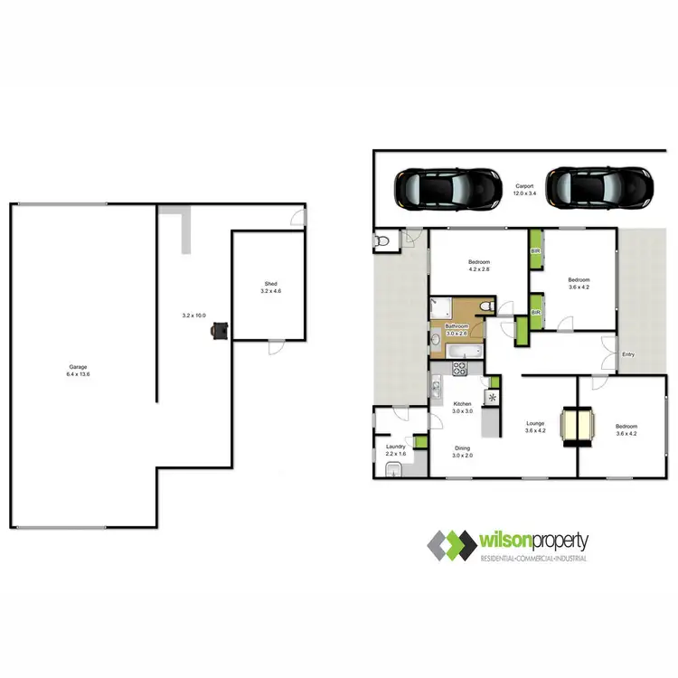 Floorplan of Homely house listing, 2 Hood Street, Rosedale VIC 3847