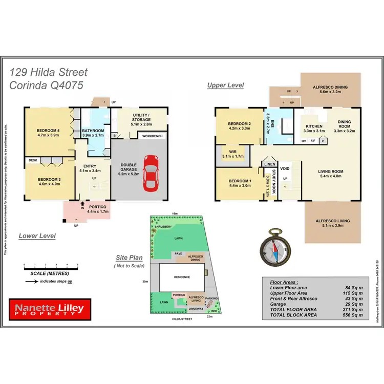 Floorplan of Homely house listing, 129 Hilda Street, Corinda QLD 4075