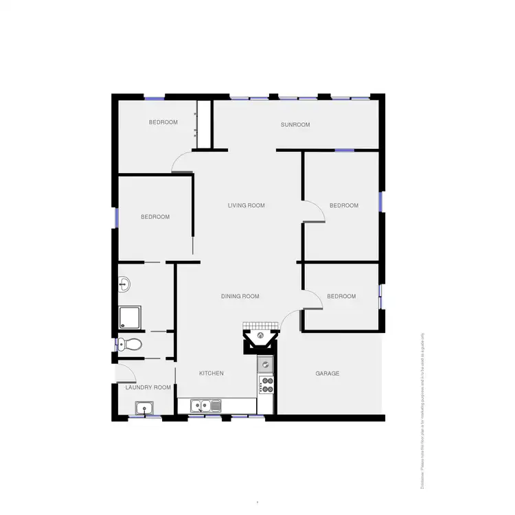 Floorplan of Homely house listing, 4 Auckland Street, Candelo NSW 2550
