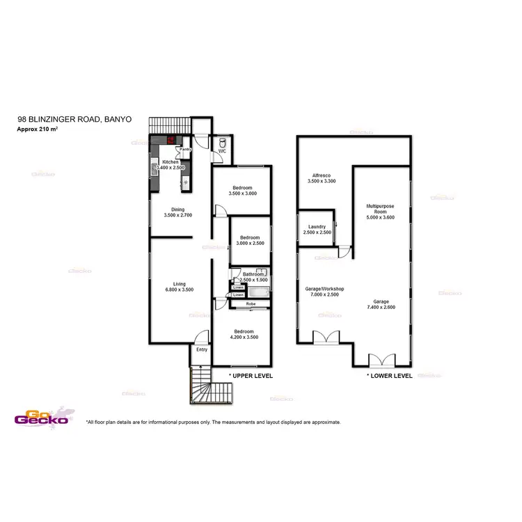 Floorplan of Homely house listing, 98 Blinzinger Road, Banyo QLD 4014
