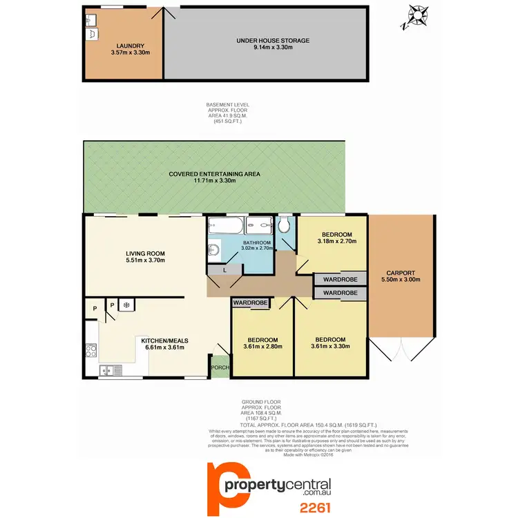 Floorplan of Homely house listing, 3 Maya Street, Wyoming NSW 2250