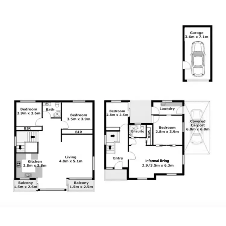 Floorplan of Homely house listing, 29 Matron Porter Drive, Narrawallee NSW 2539