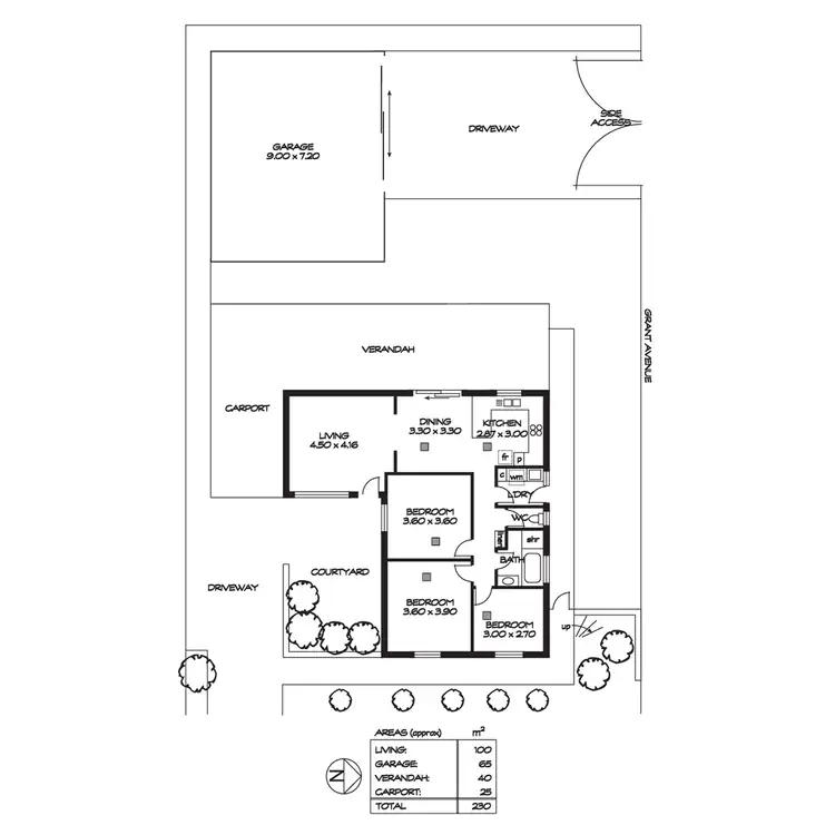Floorplan of Homely house listing, 16 Leane Avenue, Ridgehaven SA 5097