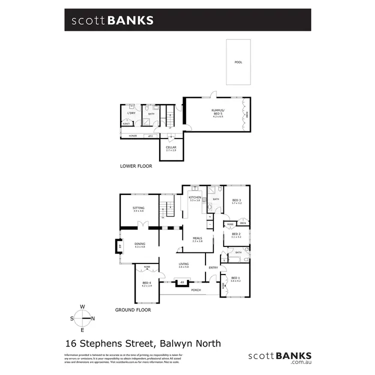 Floorplan of Homely house listing, 16 Stephens Street, Balwyn North VIC 3104