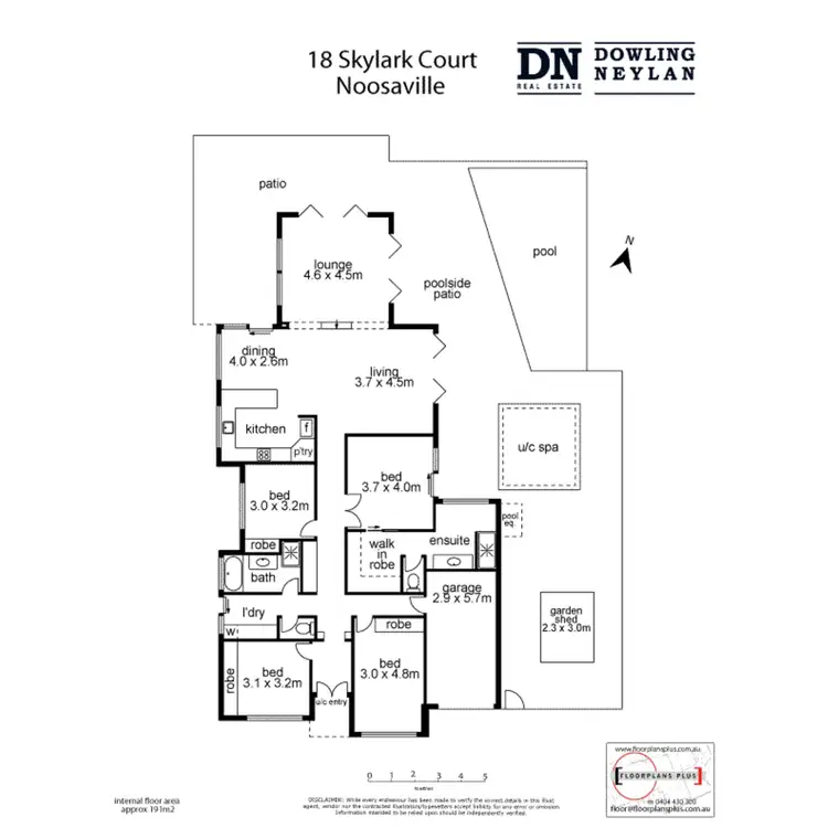 Floorplan of Homely house listing, 18 Skylark Court, Noosaville QLD 4566