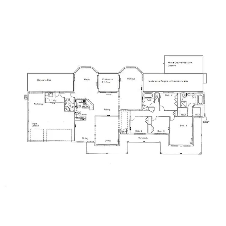 Floorplan of Homely rural property listing, 14 Durham Grove, Wallalong NSW 2320