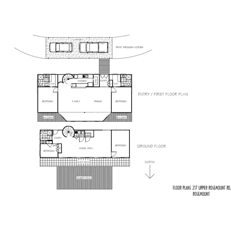 Floorplan of Homely house listing, 217-225 Upper Rosemount Road, Rosemount QLD 4560