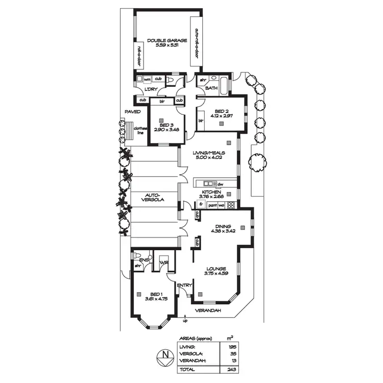 Floorplan of Homely house listing, 1/8 Lanark Street, Rosslyn Park SA 5072