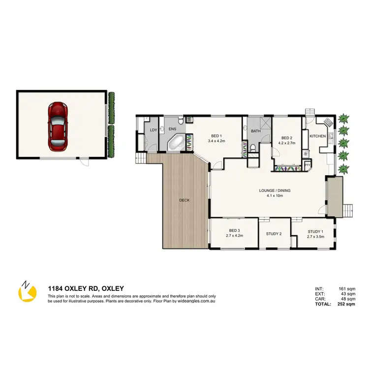 Floorplan of Homely house listing, 1184 Oxley Road, Oxley QLD 4075