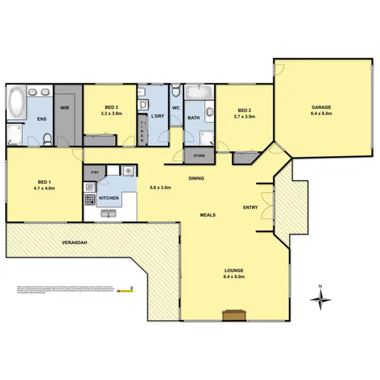 Floorplan of Homely rural property listing, 127 Cashins Rd, Kawarren VIC 3249