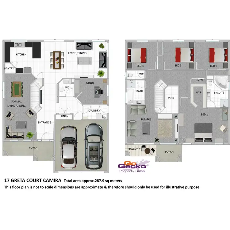 Floorplan of Homely house listing, 17 Greta Court, Camira QLD 4300