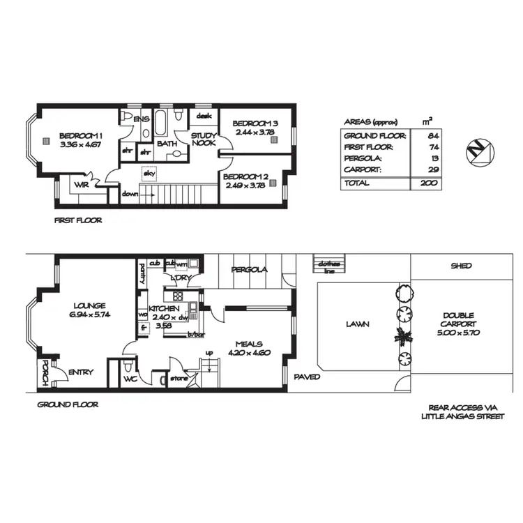 Floorplan of Homely house listing, 11a Angas Street, Kent Town SA 5067
