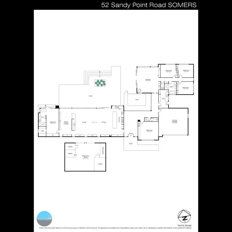 Floorplan of Homely rural property listing, 52 Sandy Point Road, Somers VIC 3927