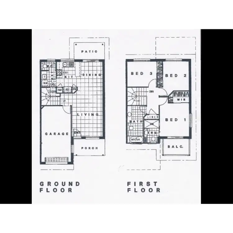 Floorplan of Homely townhouse listing, 54/14 Fleet Street, Browns Plains QLD 4118