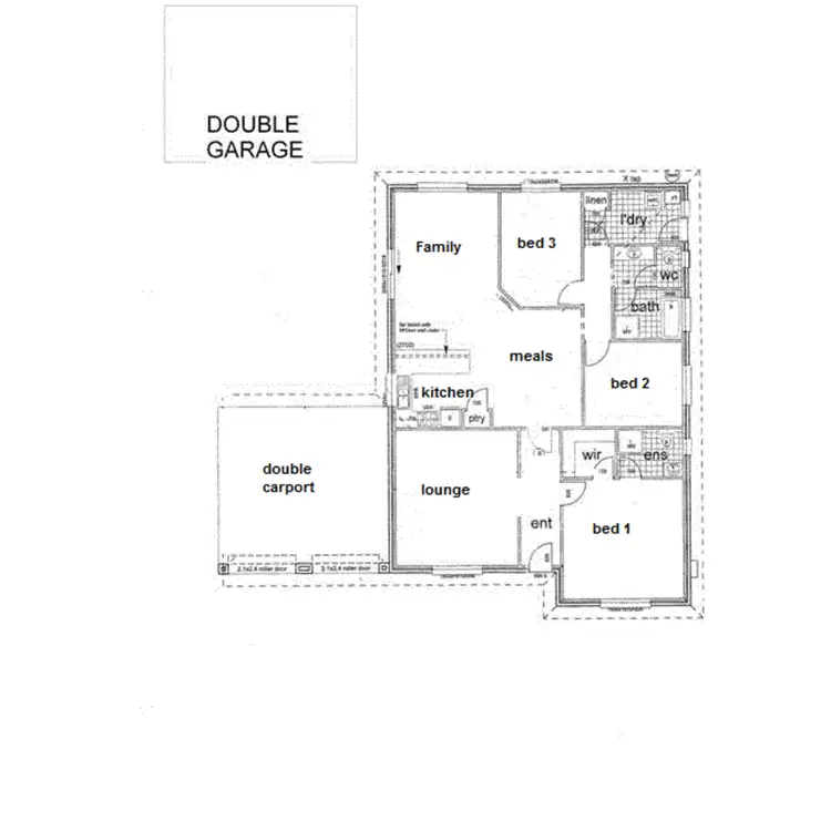 Floorplan of Homely house listing, 96 Quinliven Road, Aldinga Beach SA 5173