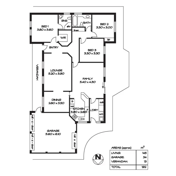 Floorplan of Homely house listing, 26 Neath Avenue, South Brighton SA 5048