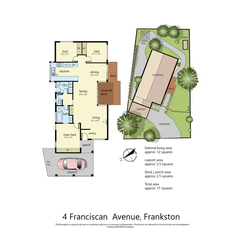 Floorplan of Homely house listing, 4 Franciscan Avenue, Frankston VIC 3199