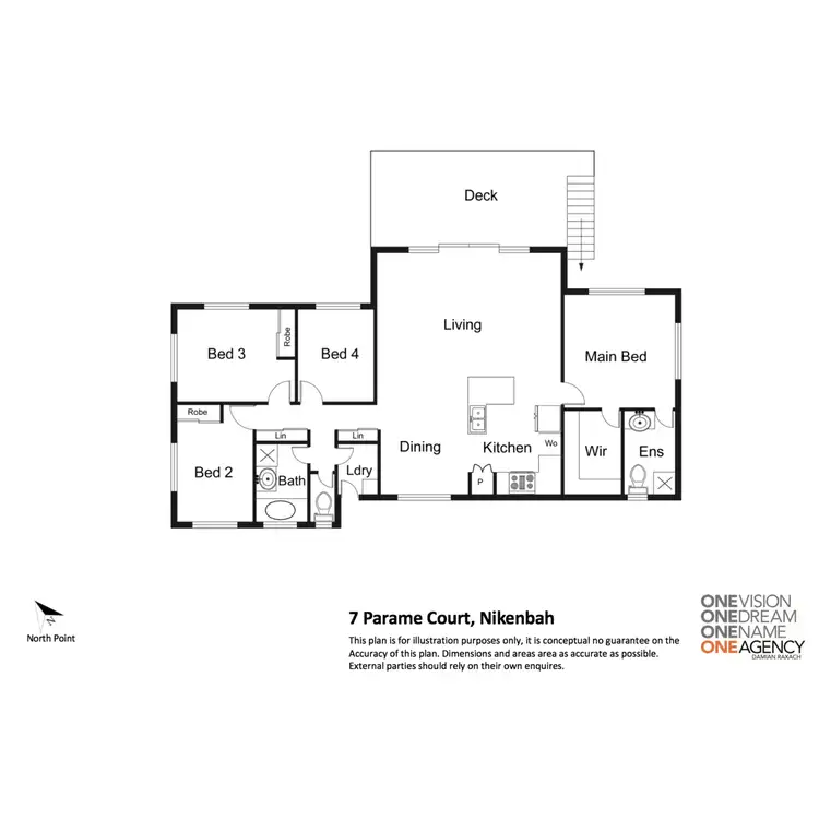 Floorplan of Homely house listing, 7 Parame Court, Nikenbah QLD 4655