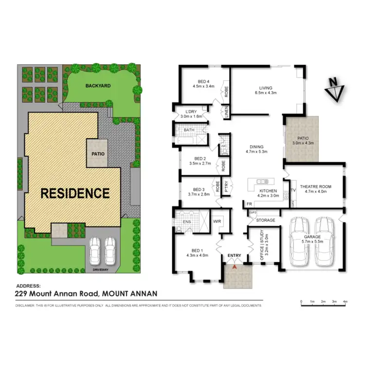 Floorplan of Homely house listing, 229 Mount Annan Drive, Mount Annan NSW 2567