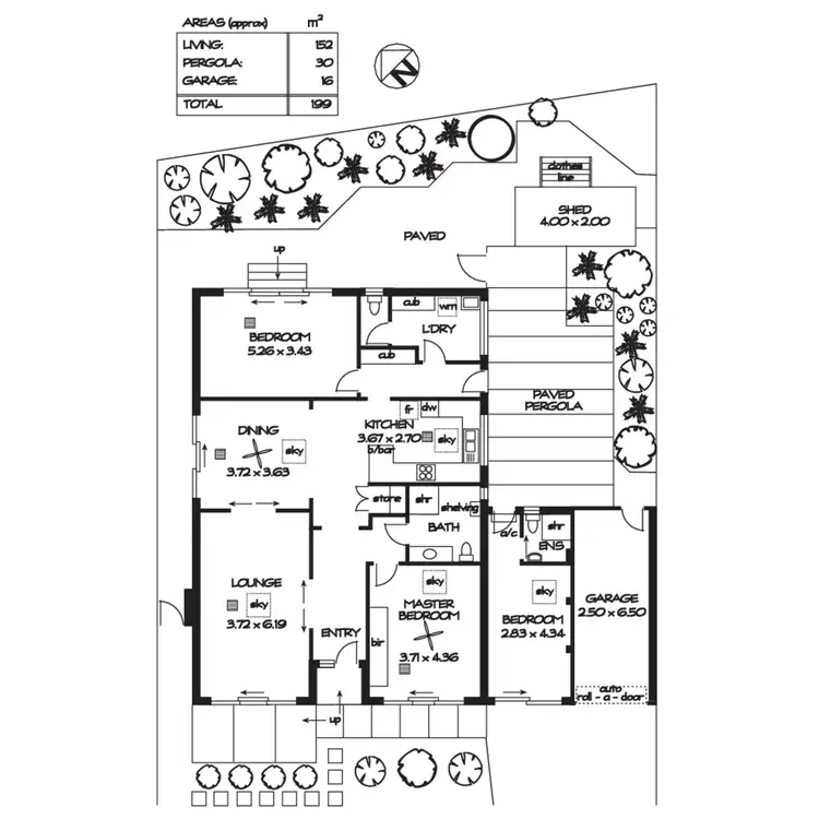 Floorplan of Homely house listing, 15 Stonyfell Road, Wattle Park SA 5066
