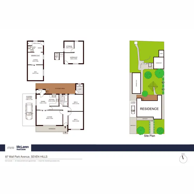 Floorplan of Homely house listing, 87 Wall Park, Seven Hills NSW 2147